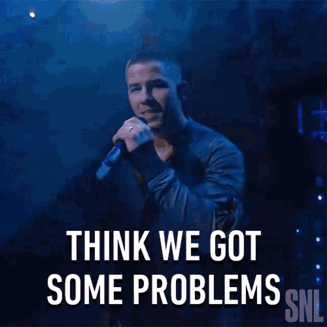 Think We Got Some Problems Nick Jonas GIF - Think We Got Some Problems Nick Jonas Spaceman Song GIFs