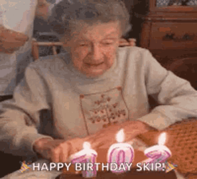 Birthday 102 GIF - Birthday 102 Granny GIFs