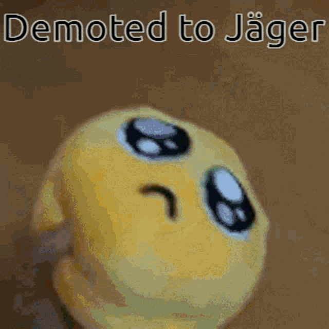 Demoted To Jager GIF - Demoted To Jager GIFs