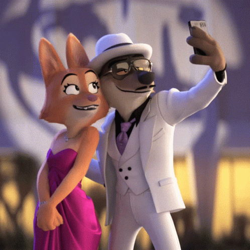 Selfie Mr Wolf GIF - Selfie Mr Wolf Diane Foxington GIFs