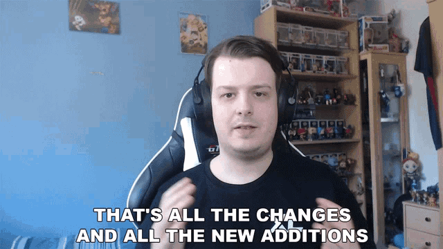 Thats All The Changes And All The New Additions Stuart GIF - Thats All The Changes And All The New Additions Stuart Excel Esports GIFs
