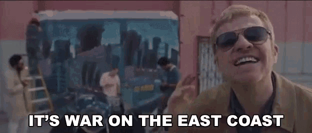 Its War On The Eastcoast Singing GIF - Its War On The Eastcoast Singing Sunglasses GIFs