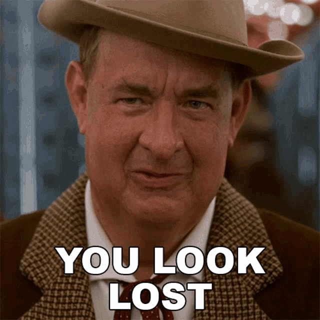 You Look Lost Colonel Tom Parker GIF - You Look Lost Colonel Tom Parker Tom Hanks GIFs