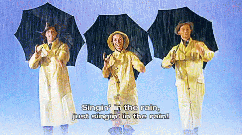 Debbie Reynolds Singin In The Rain GIF