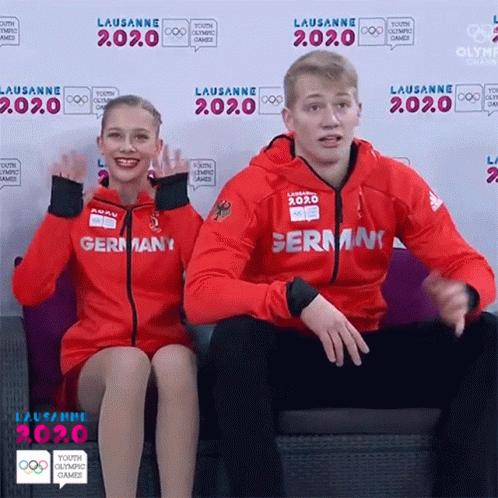 Hello Team Germany GIF - Hello Team Germany Youth Olympic Games GIFs