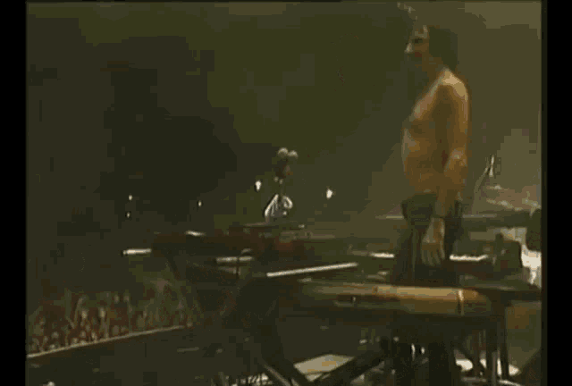 Charly Garcia Performing GIF - Charly Garcia Performing On Stage GIFs