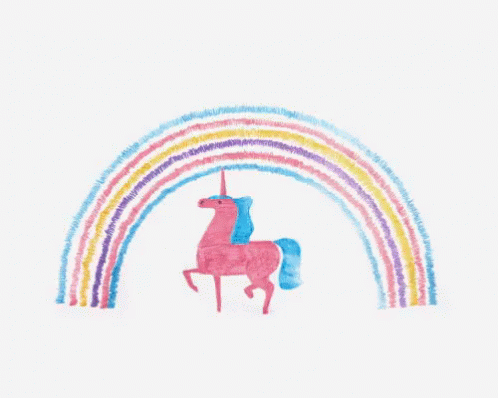 Unicorn Rainbows Weeeee GIF - Unicorn Rainbow Yasssss GIFs