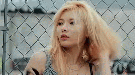 Hyuna Hair Flip GIF - Hyuna Hair Flip Blonde GIFs