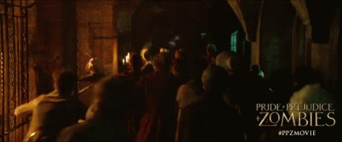 Gate GIF - Pride Prejudice And Zombies Zombies Trapped GIFs