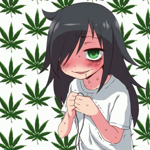 Anime Weed GIF - Anime Weed High GIFs