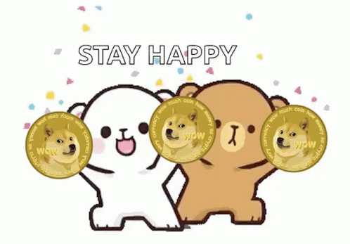Happy Doge Happy Dogecoin GIF - Happy Doge Happy Dogecoin 1billion Subscribers GIFs