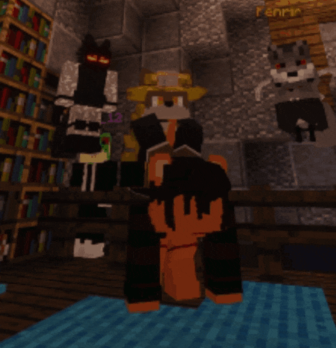 a screenshot of a video game with the name ferric on the bottom