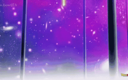 a purple background with a lot of stars and a galaxy in the background