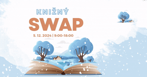 an advertisement for a book swap takes place on december 5