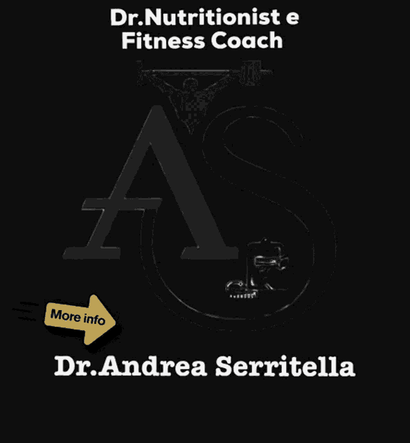 a logo for dr. nutritionist e fitness coach