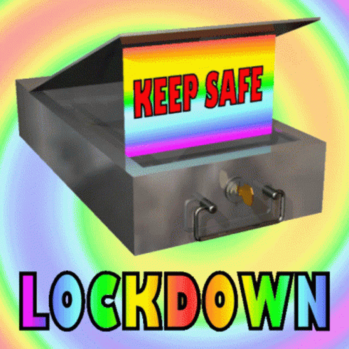Lockdown Keep Safe GIF - Lockdown Keep Safe Stay Safe GIFs