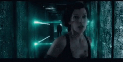 Alice Jumping GIF - Alice Jumping Resident Evil GIFs