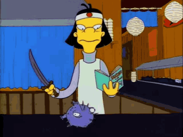 Simpsonsfugu GIF - Simpsonsfugu Fugu GIFs