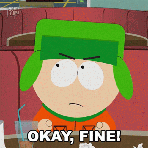 Okay Fine Kyle Broflovski GIF - Okay Fine Kyle Broflovski South Park GIFs