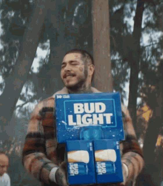 Post Malone Bud Light GIF - Post Malone Bud Light GIFs