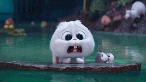 Snowball Secret Life Of Pets GIF - Snowball Secret Life Of Pets Scared GIFs