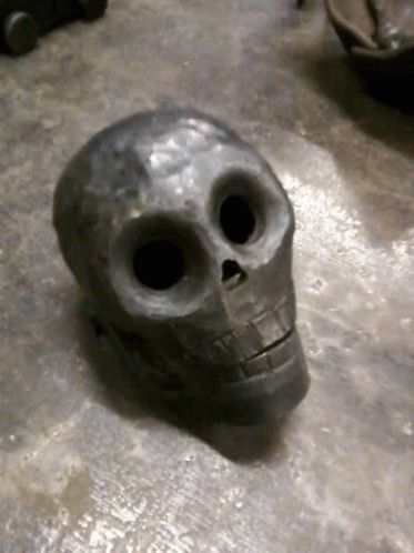 Skull Metal Head GIF - Skull Metal Head Smile GIFs