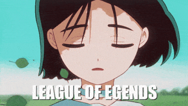 a picture of a girl with the words league of legends on the bottom