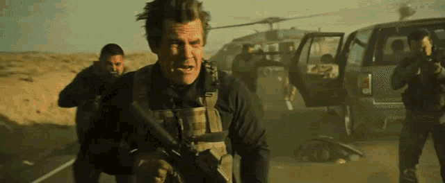 Sicario Stand Up GIF - Sicario Stand Up Shoot GIFs