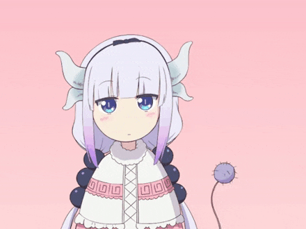 a drawing of a girl with horns and a purple tail