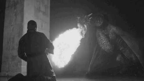 Dragon Game Of Thrones GIF - Dragon Game Of Thrones Fire GIFs