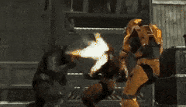 Punch Kick GIF - Punch Kick Halo GIFs