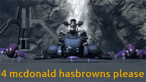 Mcdonalds Hashbrown GIF - Mcdonalds Hashbrown Halo Mcdonalds GIFs