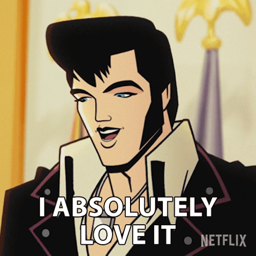 I Absolutely Love It Agent Elvis Presley GIF - I Absolutely Love It Agent Elvis Presley Matthew Mcconaughey GIFs