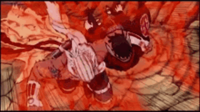 a cartoon of a man laying on the ground with blood coming out of his head .