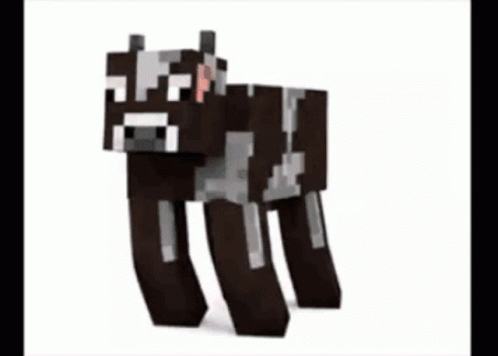 Cows Pig GIF - Cows Pig Minecraft GIFs