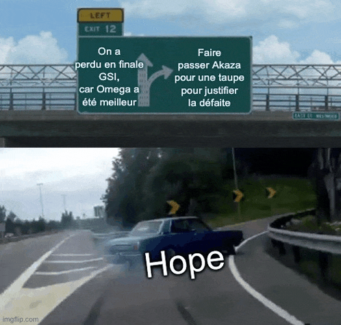 a car is driving down a highway under a sign that says left exit 12