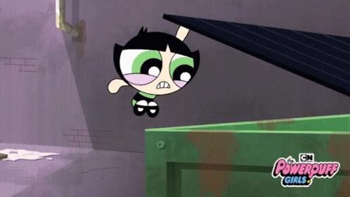 Scared Buttercup GIF - Scared Buttercup Las Chicas Superpoderosas GIFs