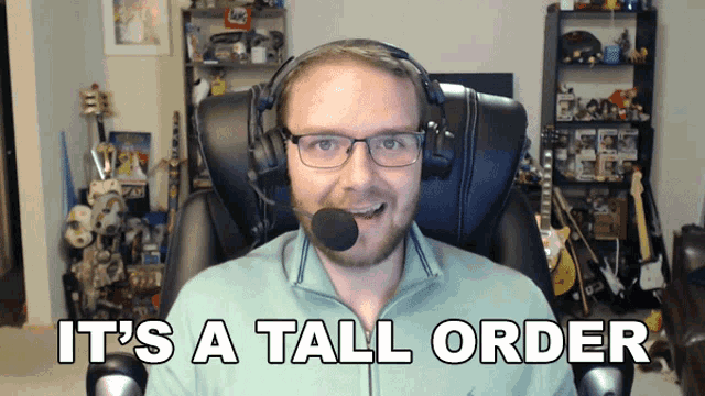 Its A Tall Order William Newberry GIF - Its A Tall Order William Newberry Goremiser GIFs