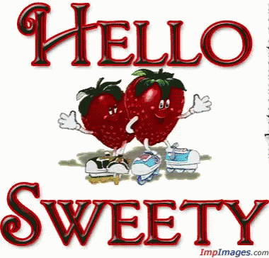 Strawberry Hello Sweety GIF - Strawberry Hello Sweety GIFs