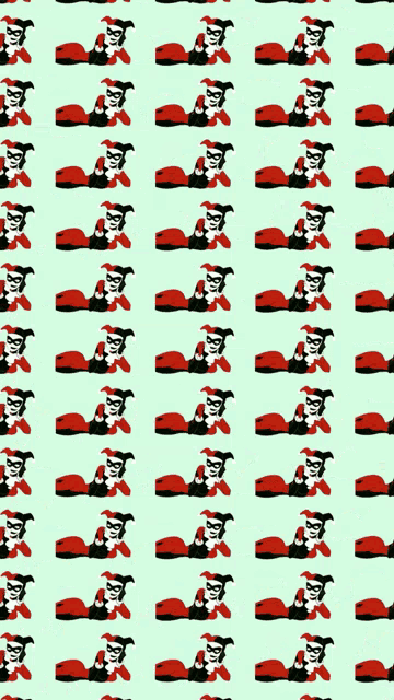 a seamless pattern of pink and red bubble gum with the number 12 on them