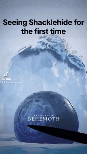 an advertisement for a video game called skydancer behemmoth