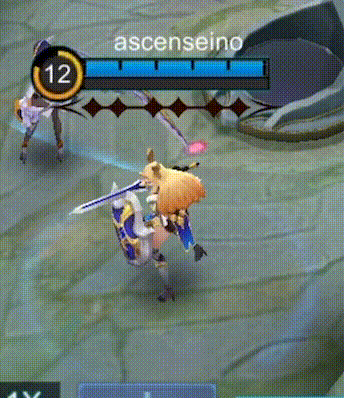 a screenshot of a video game with the name ascenseino on the top