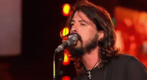 Dave Grohl Singing GIF - Dave Grohl Singing Band GIFs