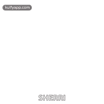 happy valentine 's day greeting card with red hearts and the name sherri
