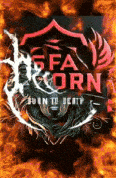 a poster that says gfa orn turn to beat