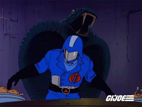 Angry Cobra Commander GIF - Angry Cobra Commander Gi Joe A Real American Hero GIFs