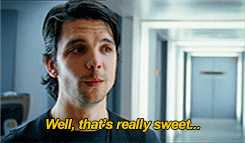 Primeval Connor Temple GIF - Primeval Connor Temple Well Thats Really Sweet GIFs