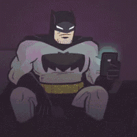 a person is holding a cell phone with a picture of a woman on the batfinder app .