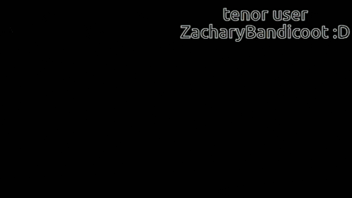 a cartoon of a green hand holding a door handle with the words hello zachary bandicoon written below it