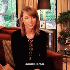 Karma Taylor Swift GIF